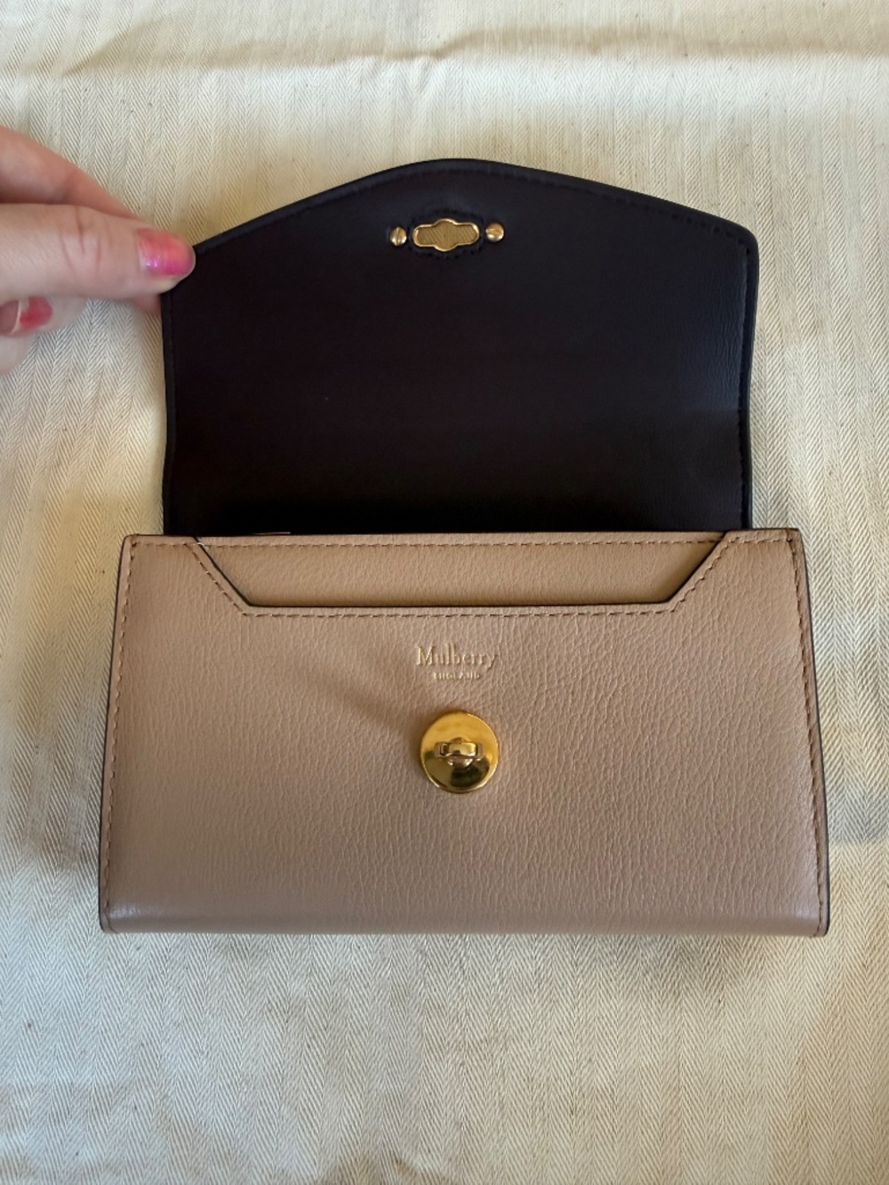 Mulberry - Medium Darley Wallet - Maple - Silky Calf - Picture 9 of 16